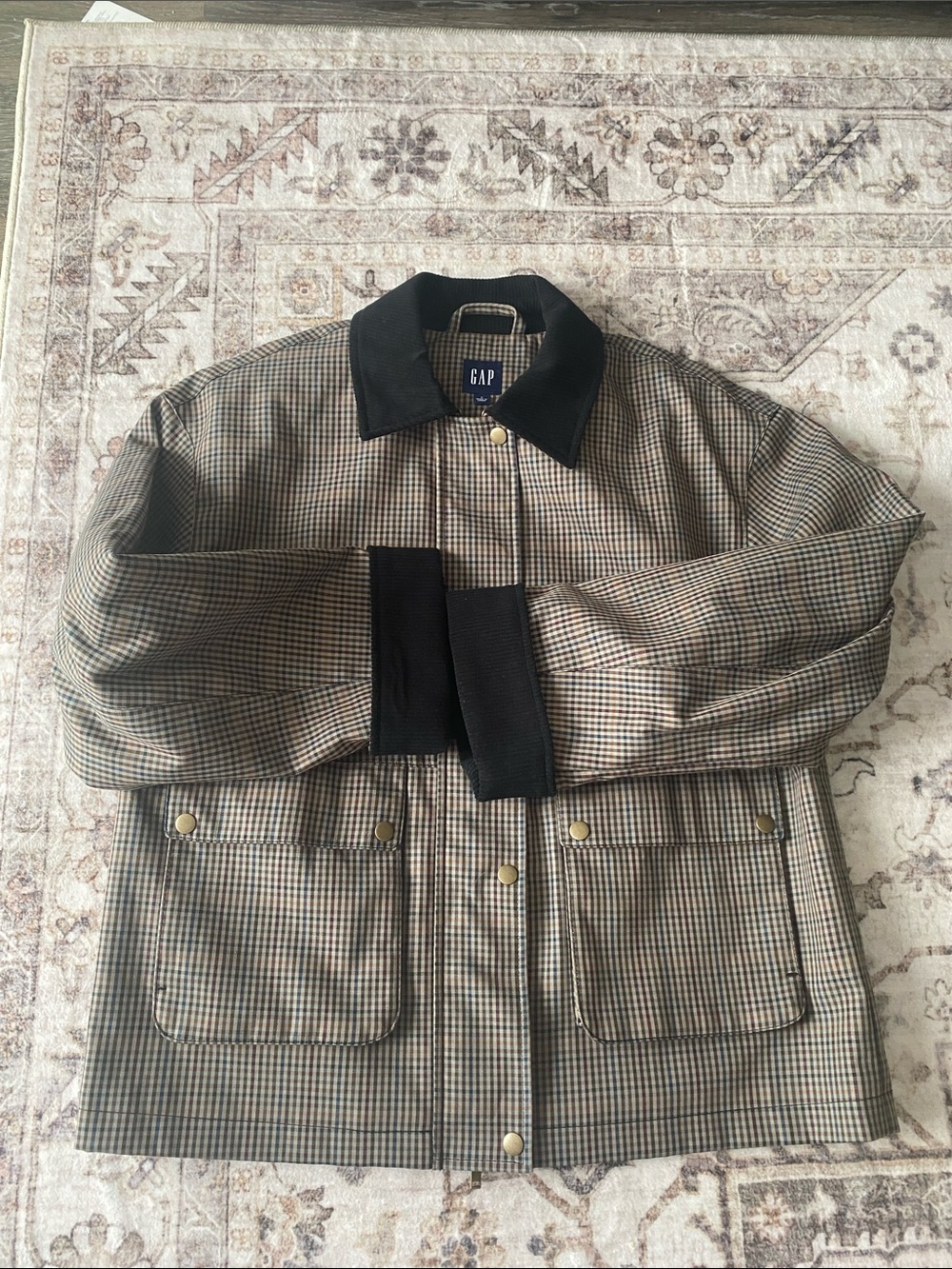 Gap Plaid Barn Jacket